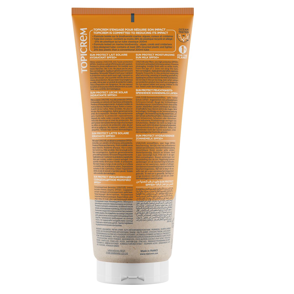 Lait solaire hydratant SPF50+ - 200 ML