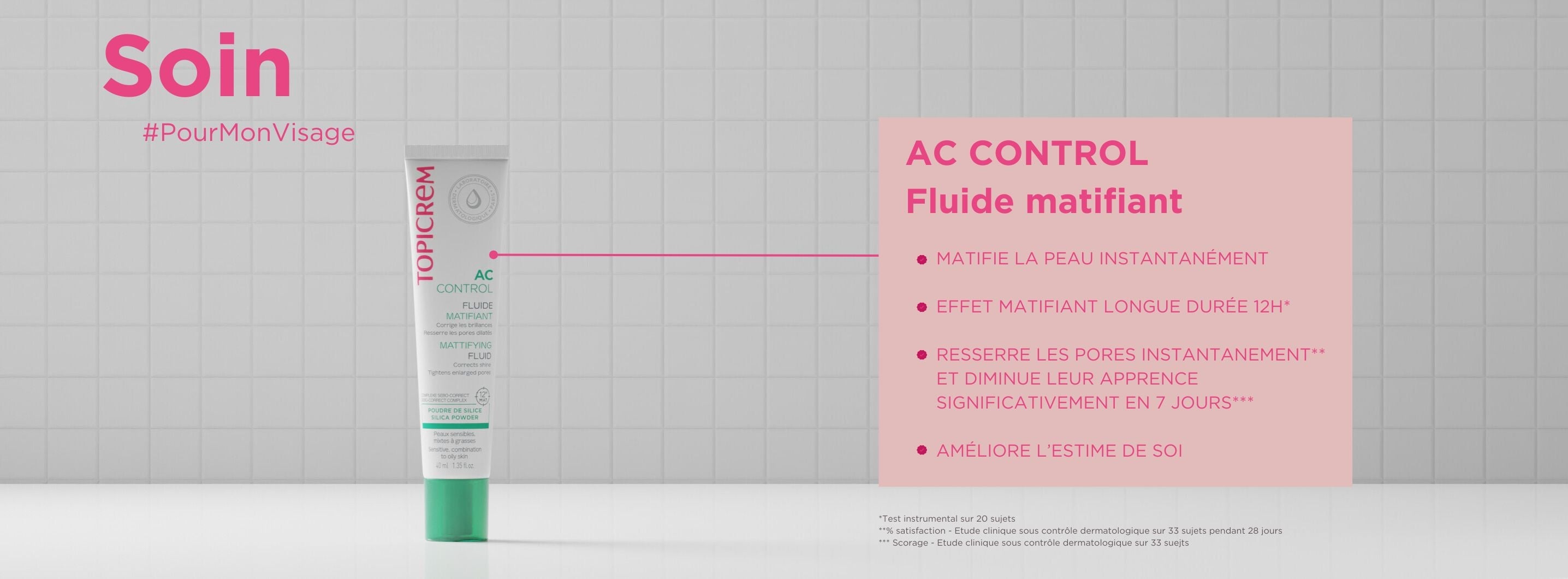 Fluide matifiant
