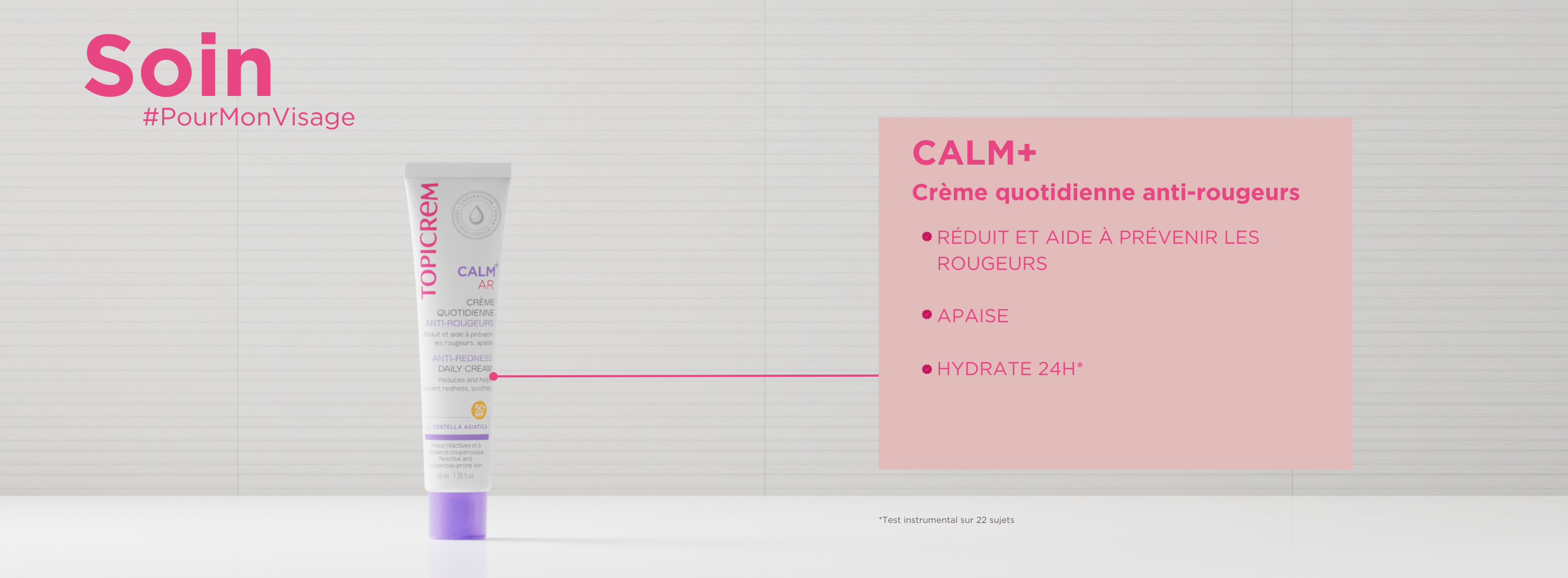 Crème quotidienne anti-rougeurs
