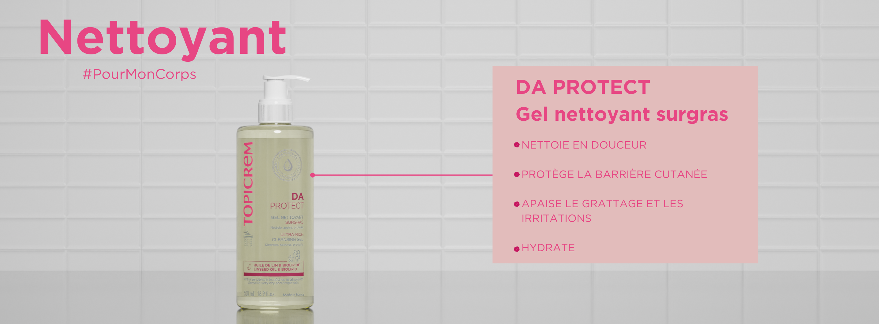 Gel nettoyant surgras