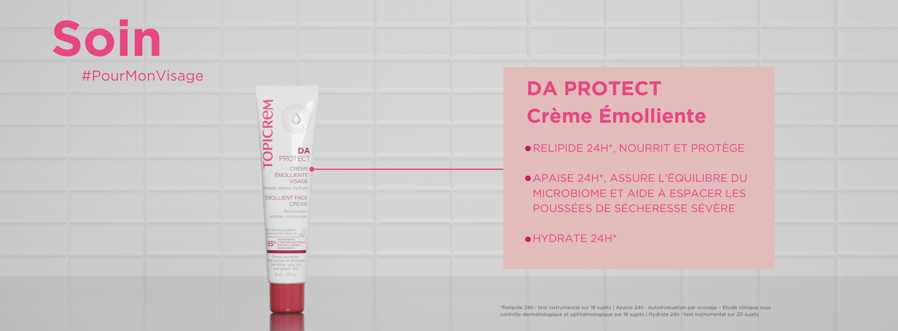 Crème émolliente visage
