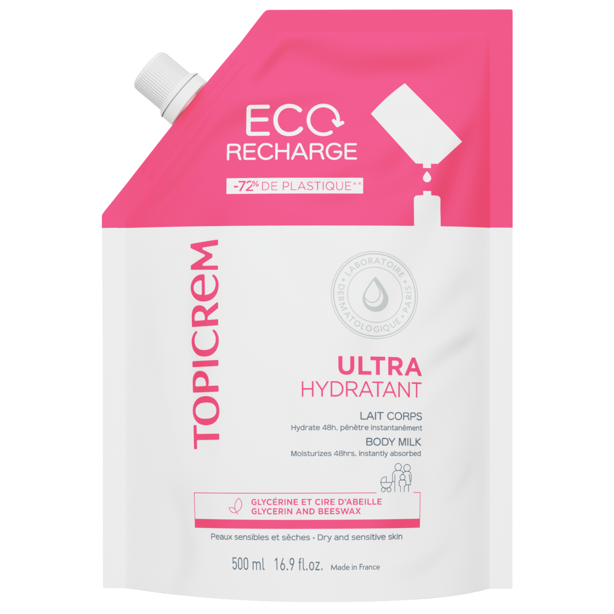 Eco-recharge lait corps - RECHARGE ECO-REFILL