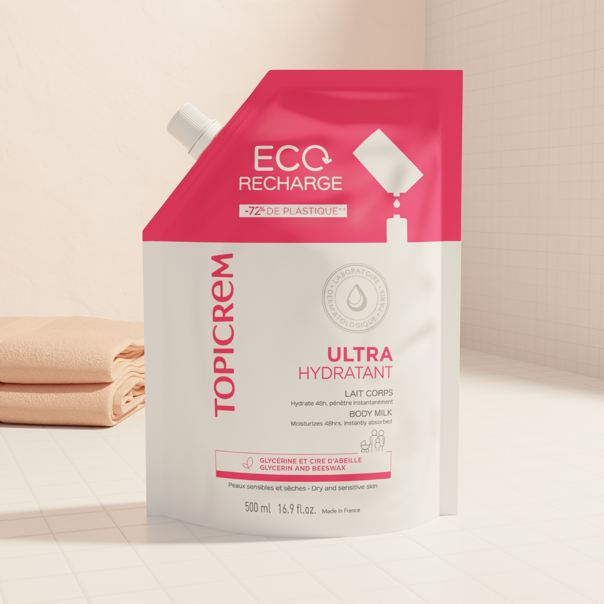 Eco-recharge lait corps - ULTRA-HYDRATANT
