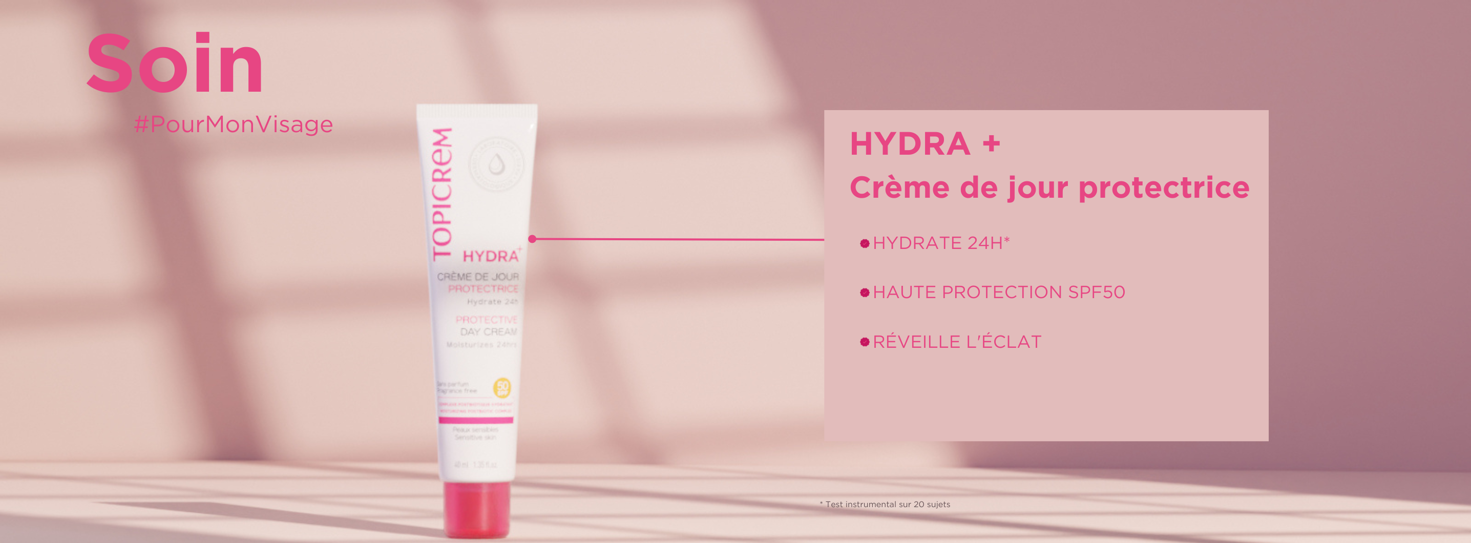 Crème de jour protectrice SPF50