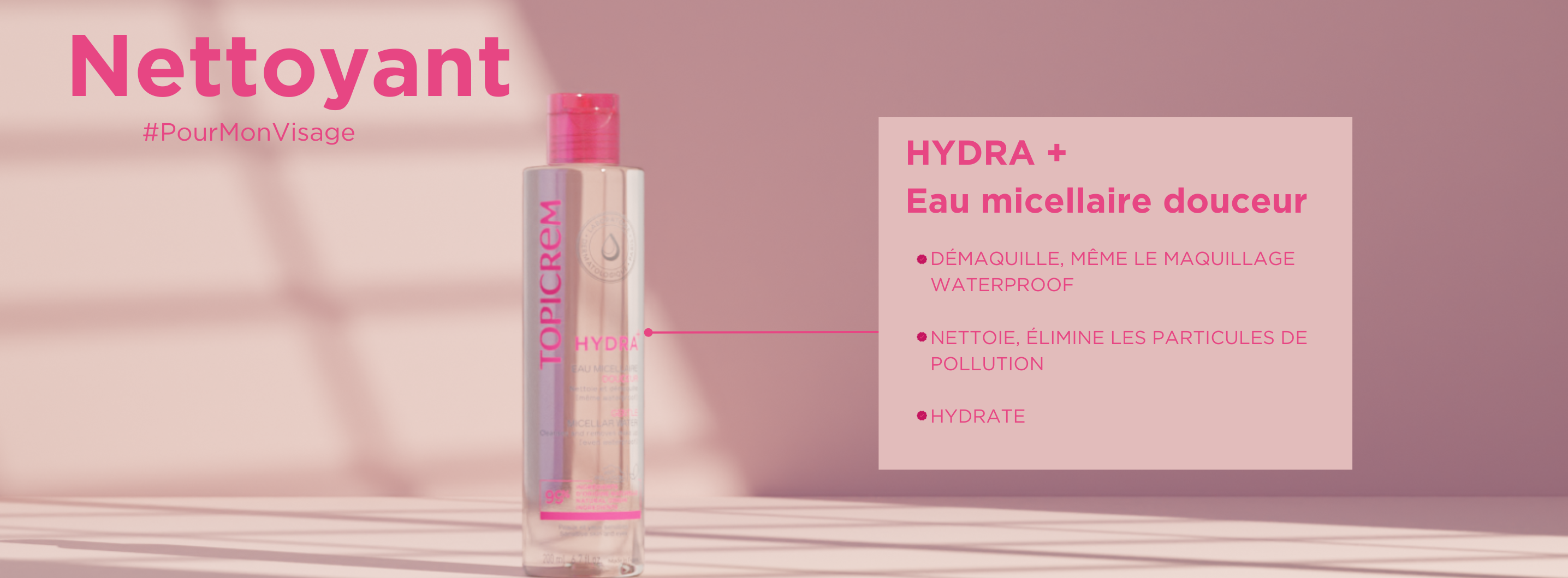 Eau micellaire douceur