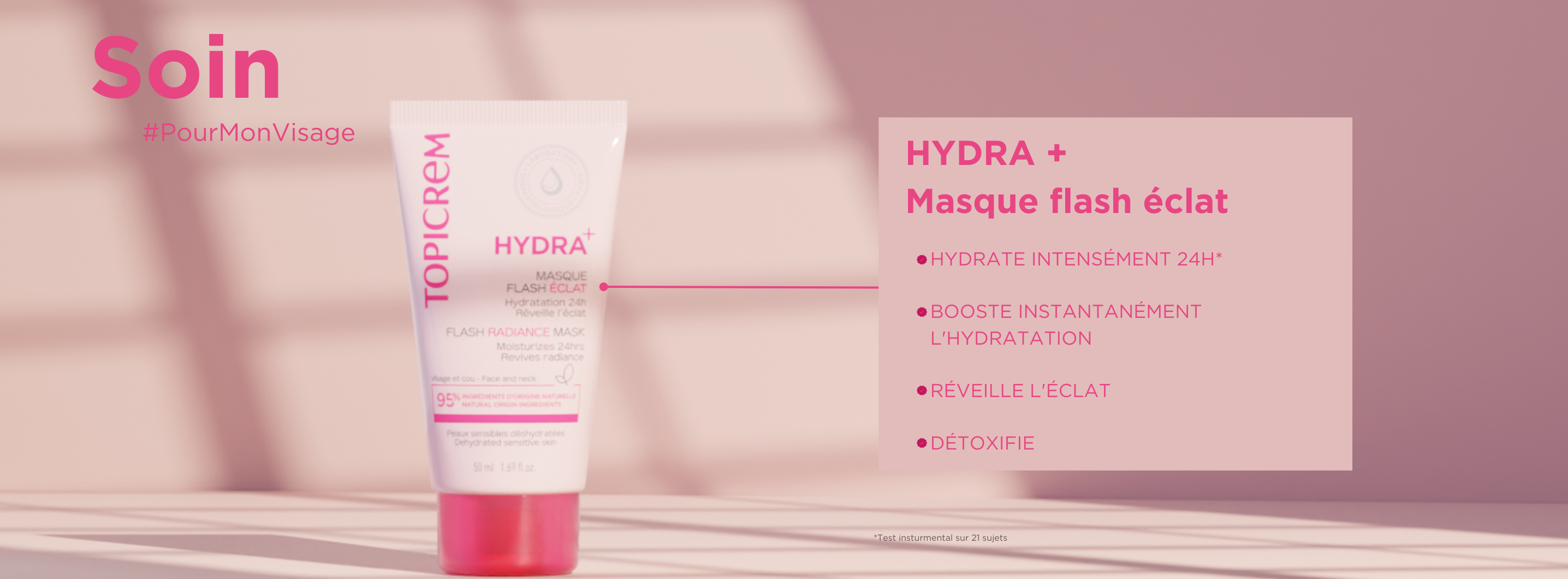 Masque flash éclat