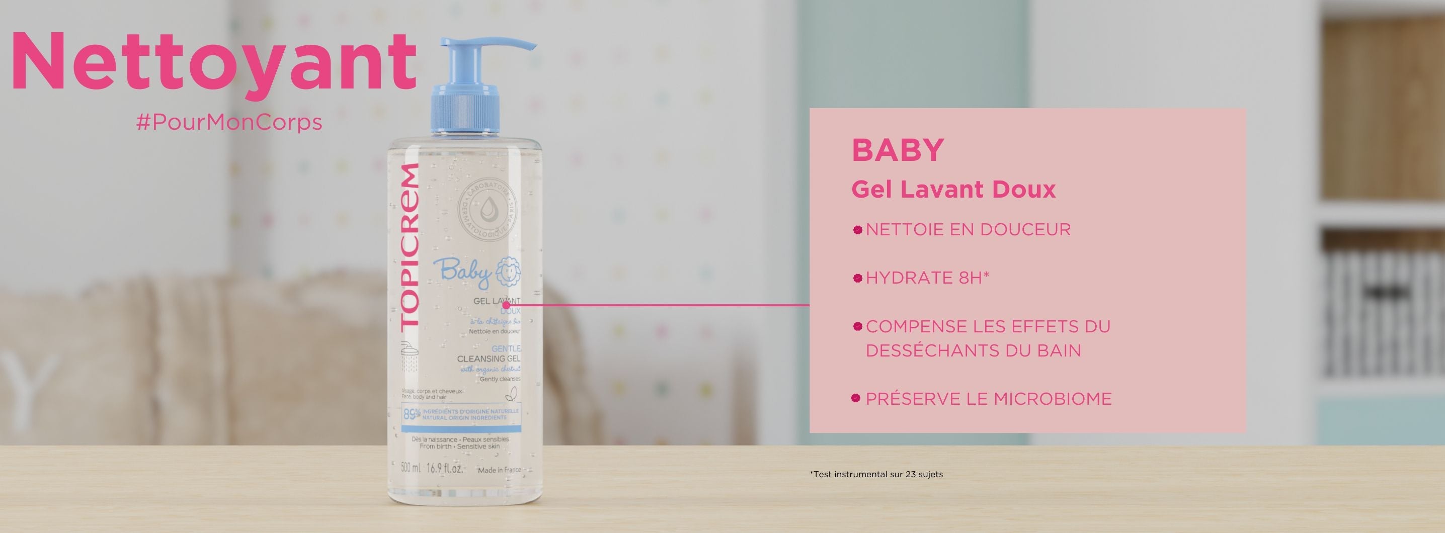 Gel lavant doux