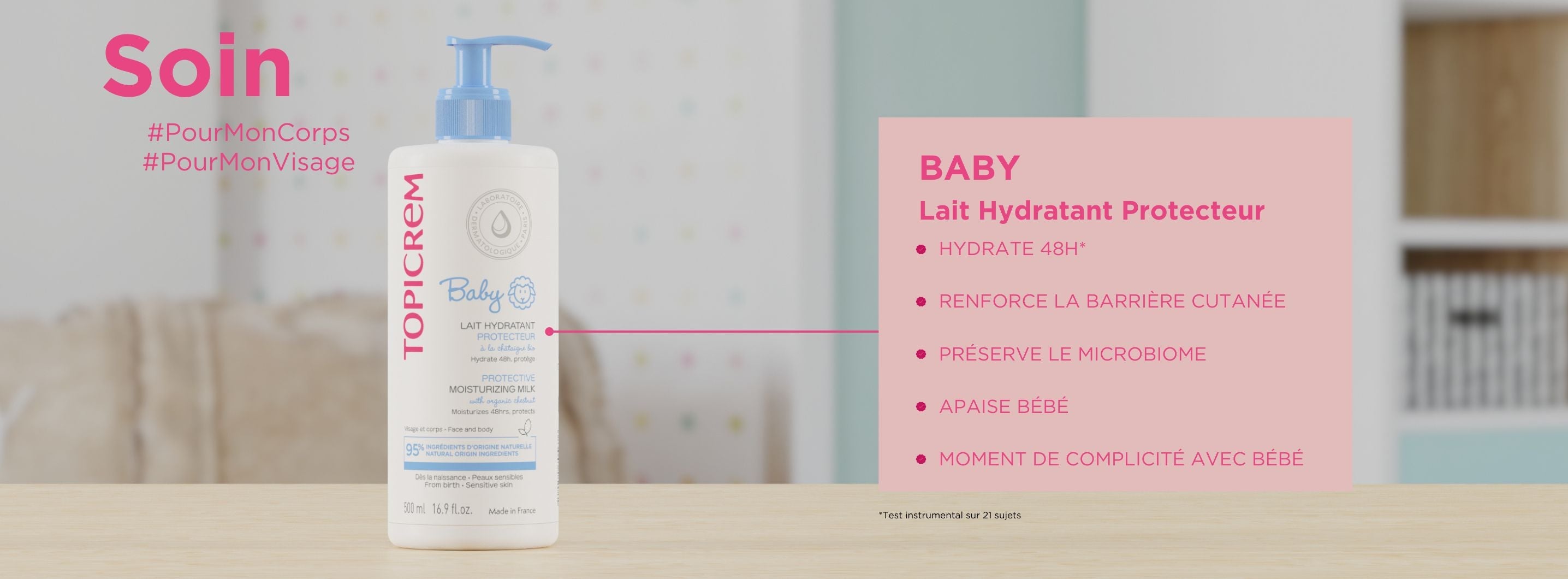 Lait hydratant protecteur