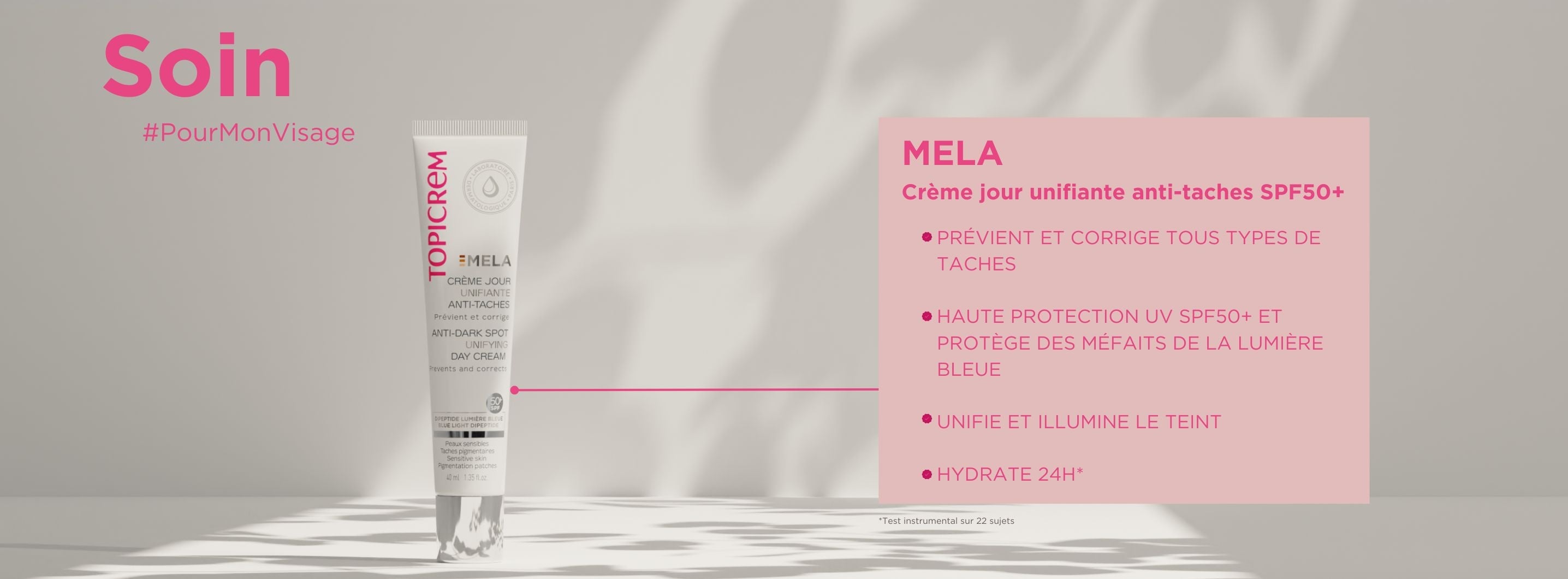 Crème jour unifiante anti-taches SPF50+