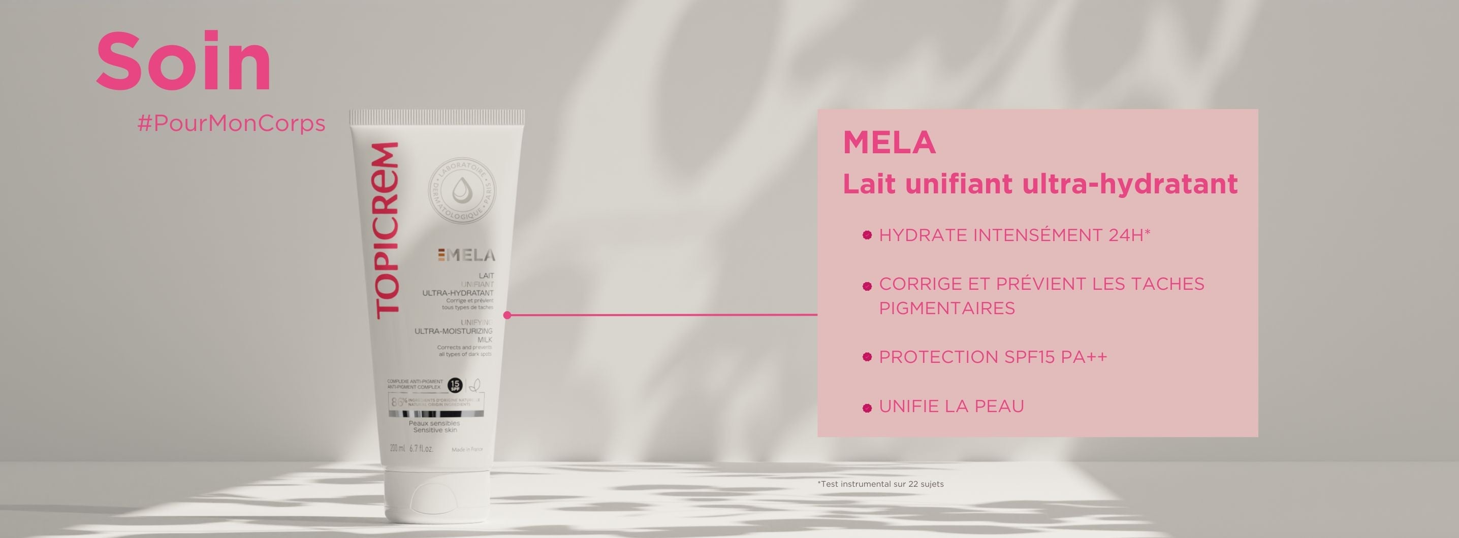 Lait unifiant ultra-hydratant