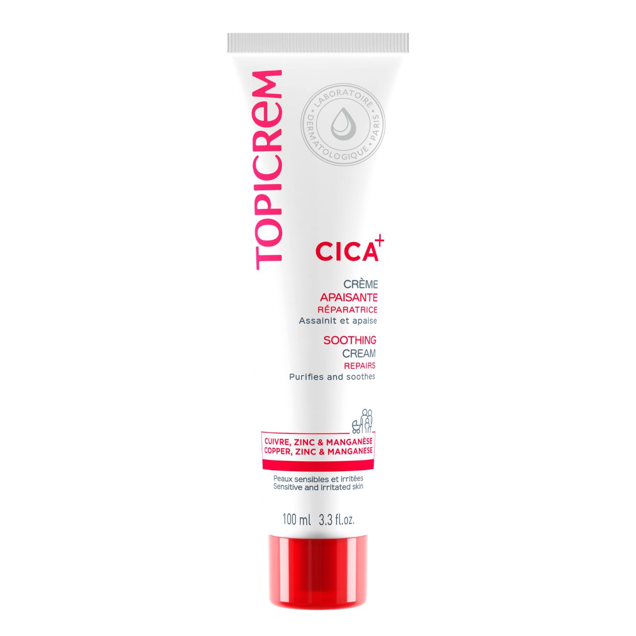 Crème apaisante réparatrice - 100 ML