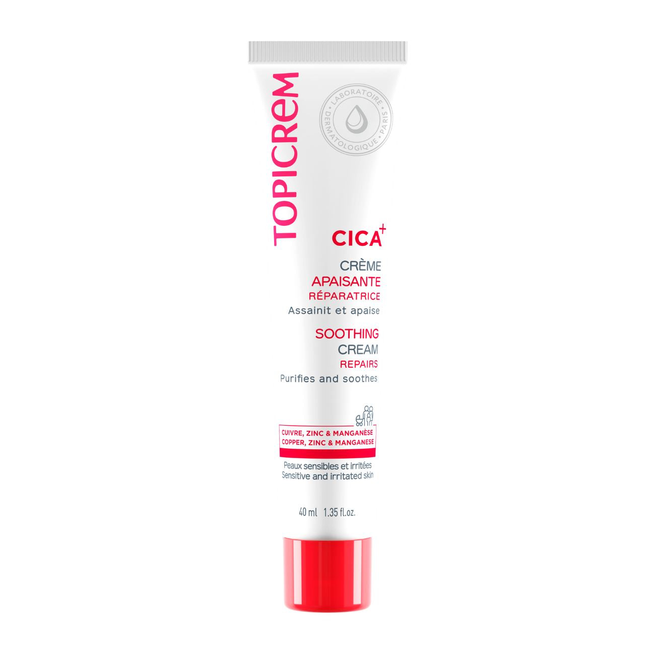 Crème apaisante réparatrice - 40 ML
