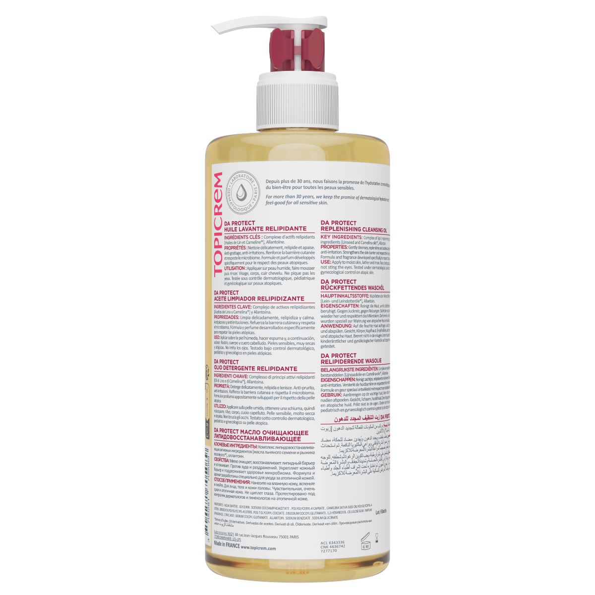Huile lavante relipidante - 500 ML
