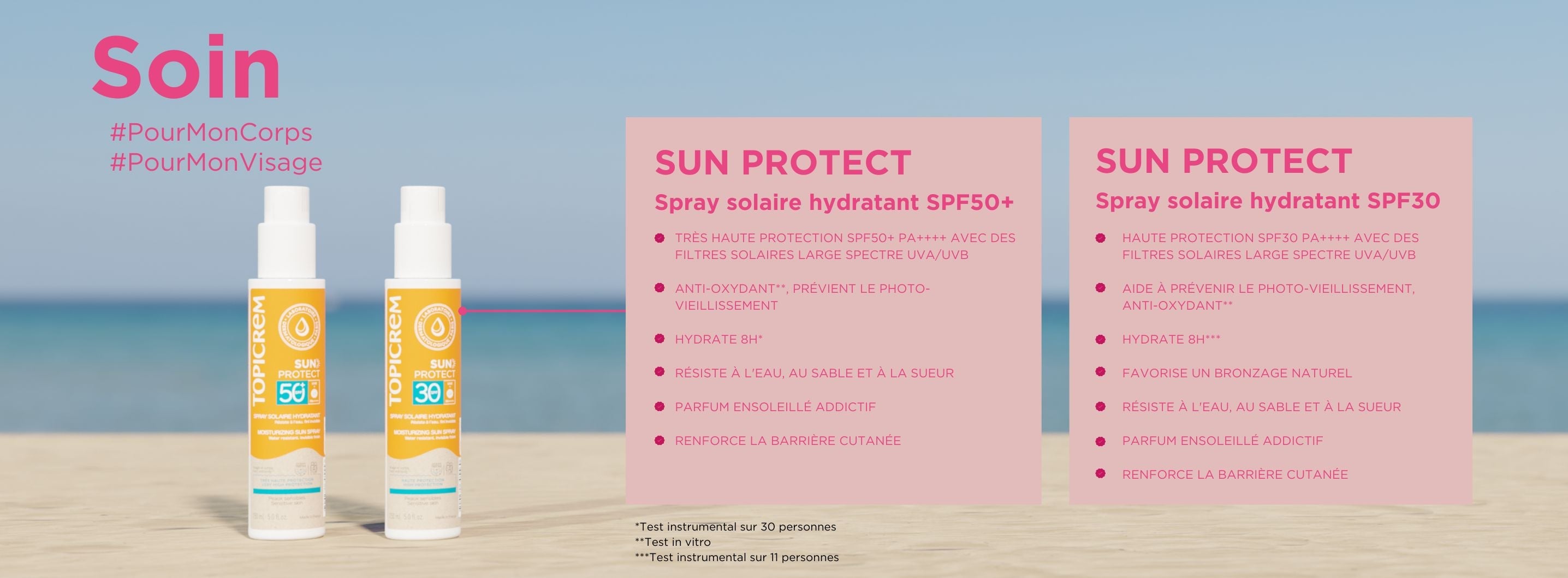 Spray solaire hydratant SPF50+