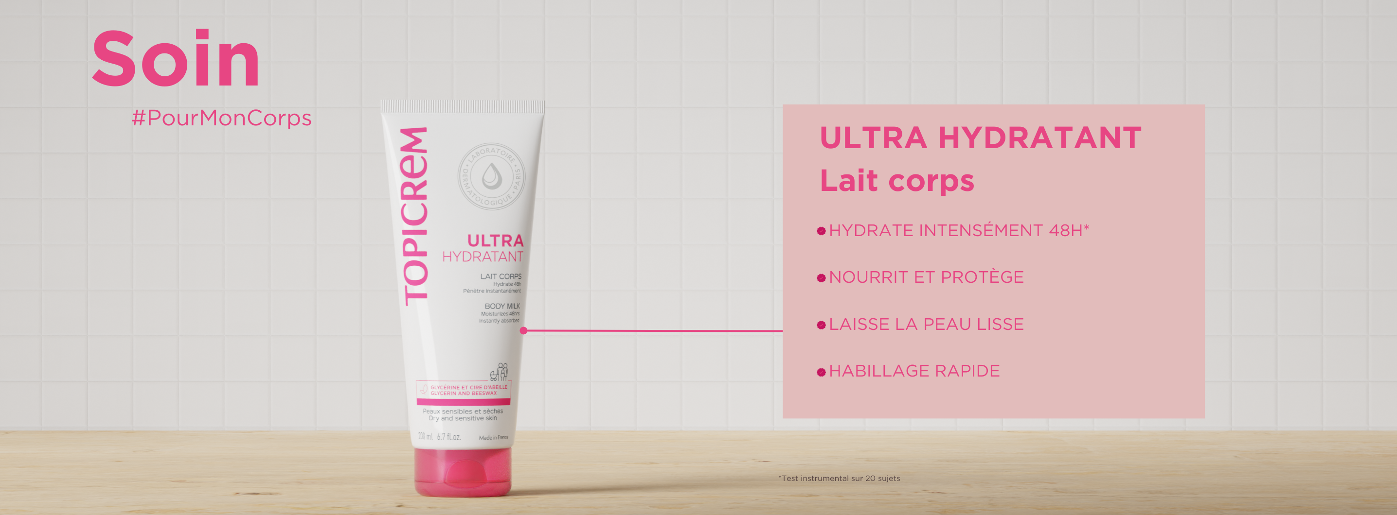 Lot x2 lait corps 500ml
