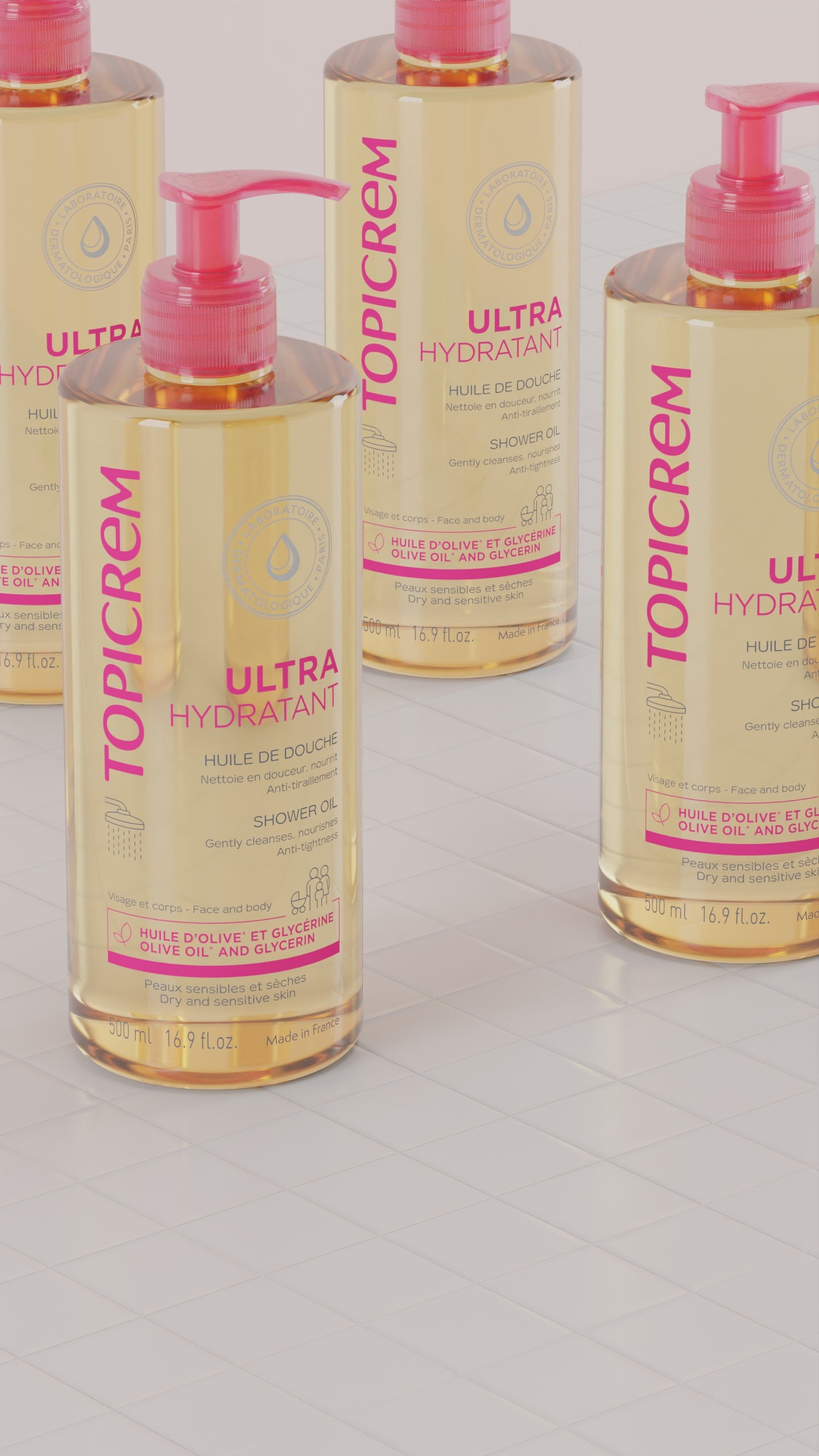 Huile de douche - ULTRA-HYDRATANT - 500 ML